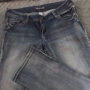 Maurices sz 11/2 boot cut stretch jeans